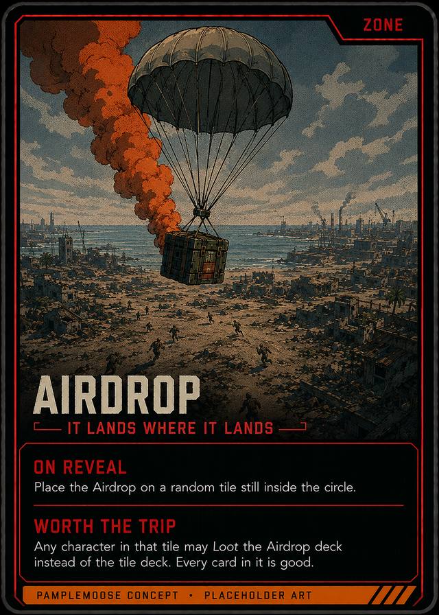 Airdrop card